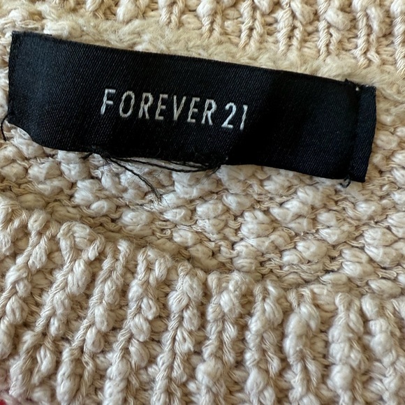 Forever 21 United Kingdom flag knit pullover crew neck sweater size extra small - Picture 3 of 6